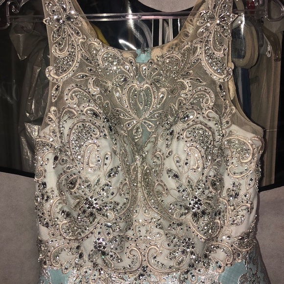 Mon Cheri Tiffany blue/silver sparkles - Picture 2 of 8